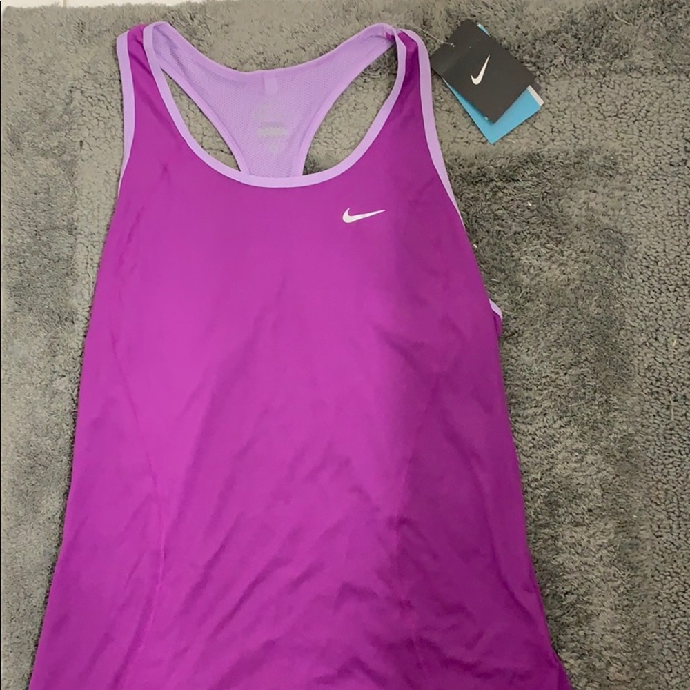 Brand new  purple bike tank top never been worn .